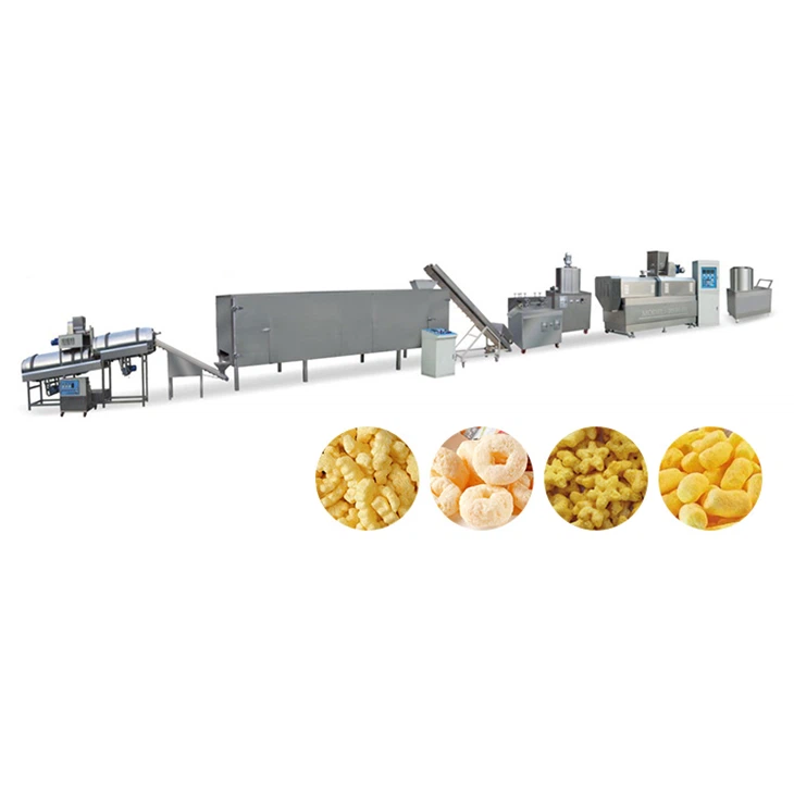 Corn Puff Extruder Machine For Sales