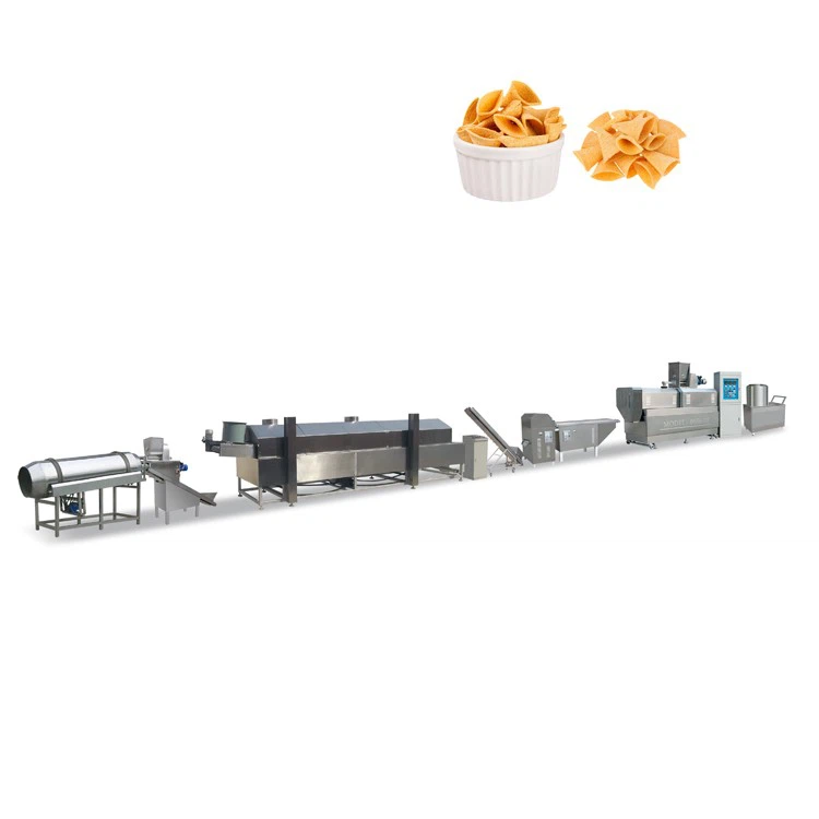 Fried Bugles Corn Chips Making Machine